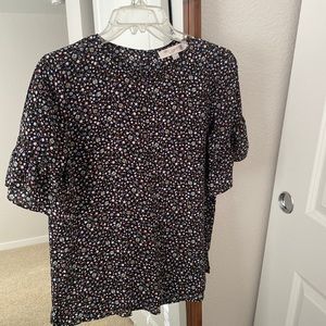 LOFT Floral short sleeve women’s top